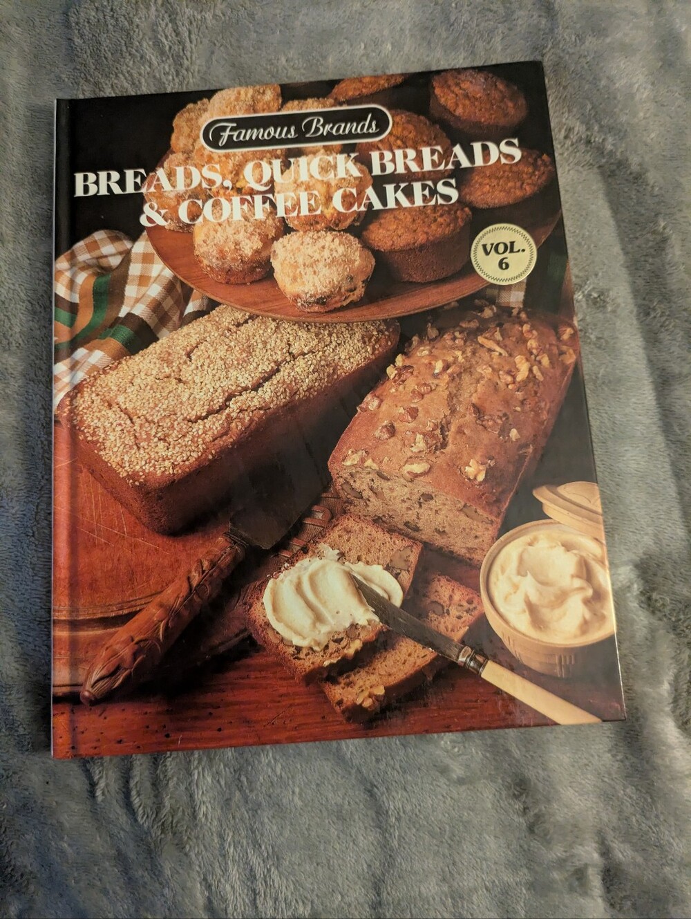 Famous Brands Breads Quick Breads & Coffee Cakes Vol 6 Hardcover Cookbook